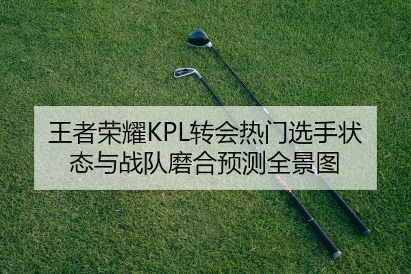 王者荣耀KPL转会热门选手状态与战队磨合预测全景图